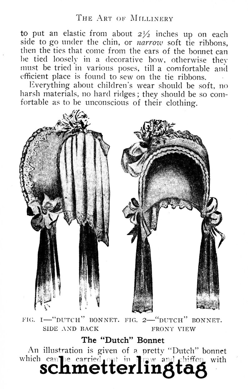 Edwardian Era Millinery Lessons Hat Making Yusuf Make Hats Book 1909 Flowers Equipment Materials Tools Fabrics Wire Frames Straw Childrens image 9
