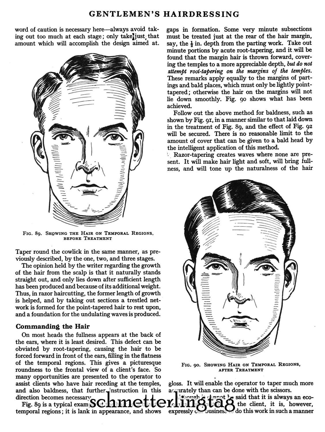 Men's haircuts inspired by the early 1930s