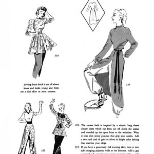 1948 200 Ways to Alter Dress Vintage Sewing Guide McIntire Retro Atomic DIY 40s Swing Era Guide DakotaPrairieTreasures image 5