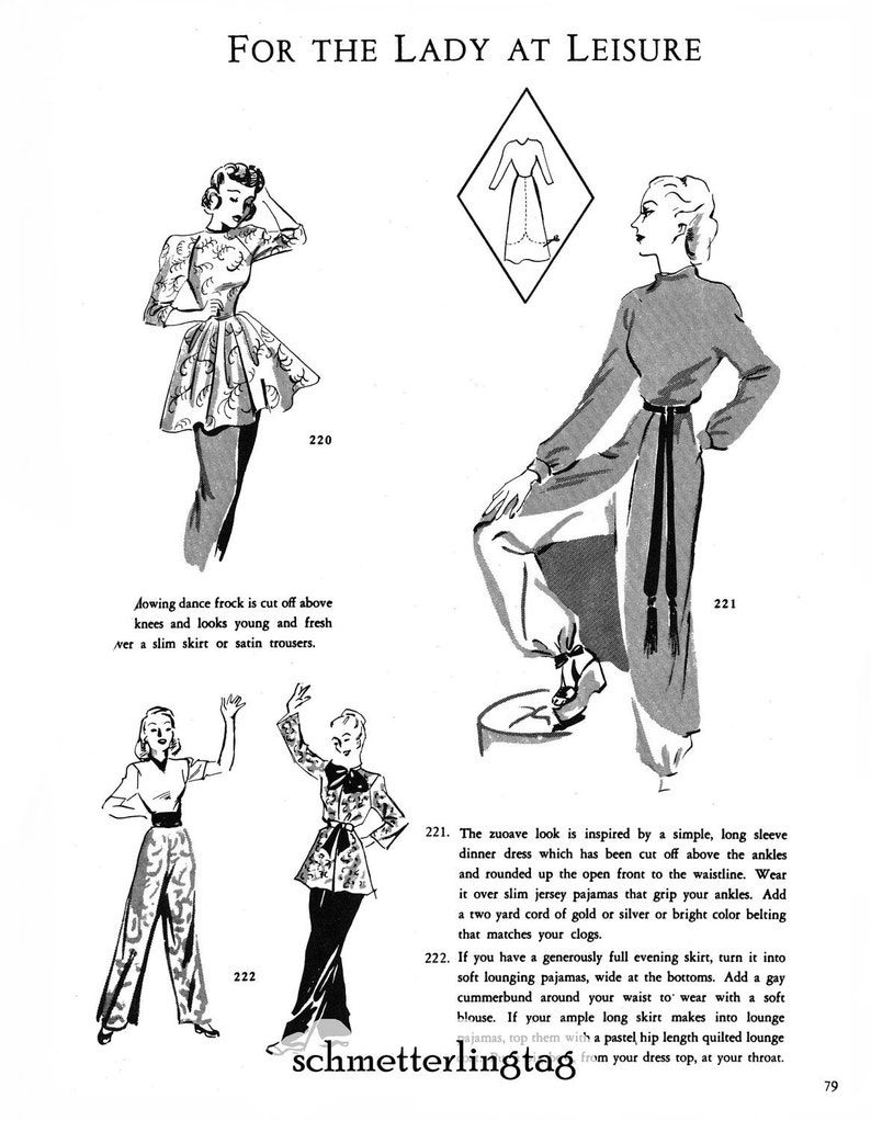 1948 200 Ways to Alter Dress Vintage Sewing Guide McIntire Retro Atomic DIY 40s Swing Era Guide DakotaPrairieTreasures image 5