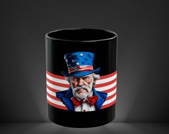 Black Grandpa Mug | Grandpa Cup  Material: 100% ceramic with a glossy finish(11oz, 15oz)