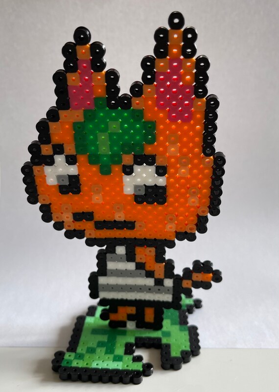 Animal Crossing Standee Perler Fuse Bead Pixel Art Sprite Etsy