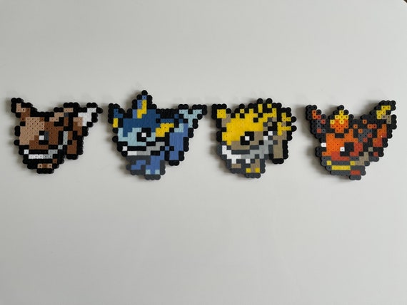 Pixel Bead Art Pokemon Eevee Evolution 