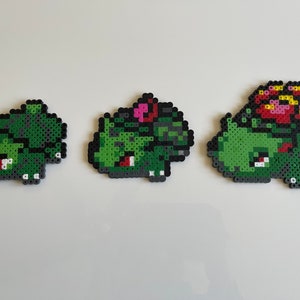 Hitmonlee Evolution Pokémon Perler Fuse Bead Pixel Art Sprite 