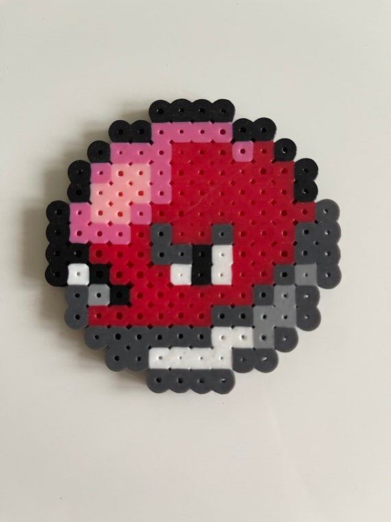 Voltorb Evolution Pokémon Perler Fuse Bead Pixel Art Sprite 