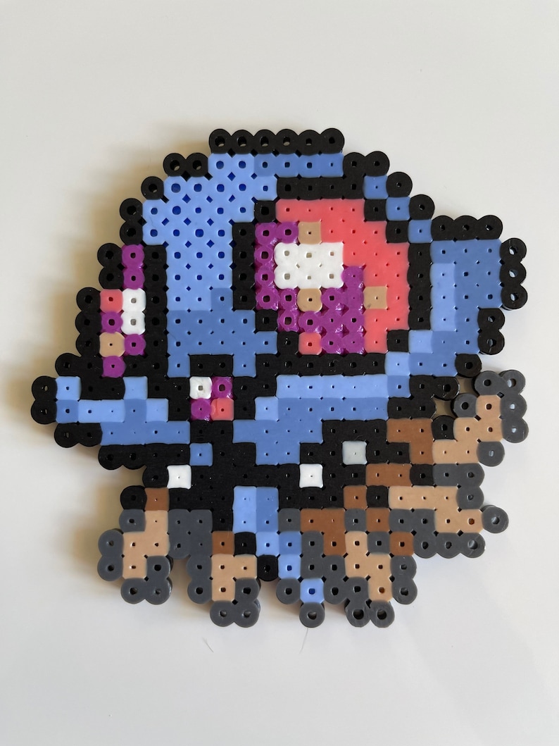 Tentacool Evolution Pokémon Perler Fuse Bead Pixel Art Sprite Etsy UK