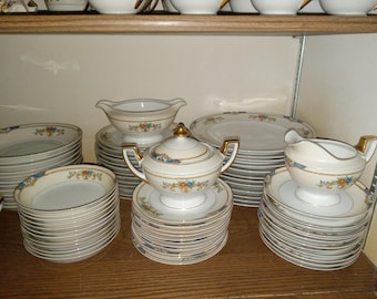 MEITO 食器セット　② Vintage Meito China Japan MEI773 Multi Colored Floral Fruit