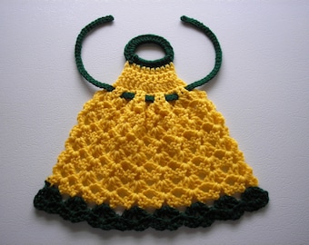 Dish Liquid Apron ... PDF Crochet Pattern