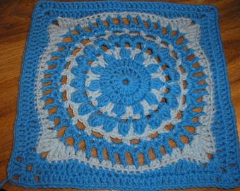 Grandmothers China (12 inch crochet square pattern)