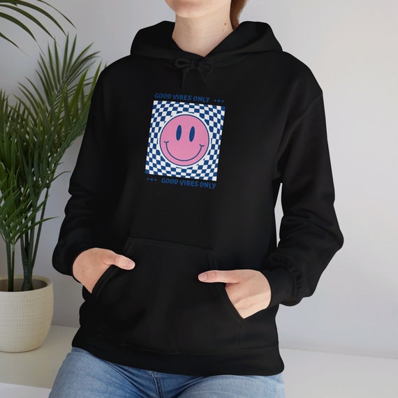 Vibes checkered hoodie new arrivals