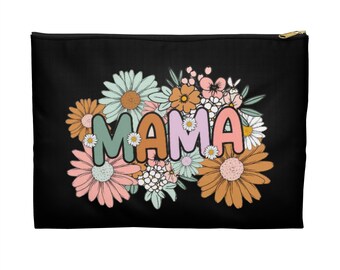 Floral Mama Accessory Pouch