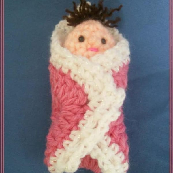 Baby Shower Favours Crochet Pattern, PDF Instant Download