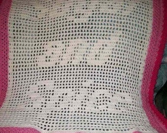 Crochet Pattern, Baby Afghan Sugar and Spice