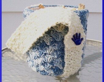Crochet Pattern, Ice Cream Cozy, Handy Bucket