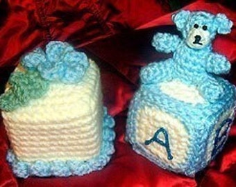 Crochet pattern, Shower Favours, Baby