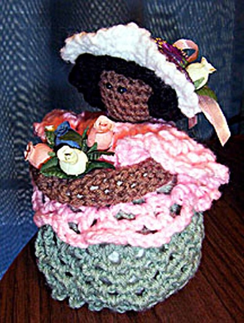 Crochet Doll Pattern, Mother Spring image 1