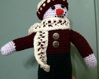 Best Dressed Snowman Crochet Pattern Instant Download