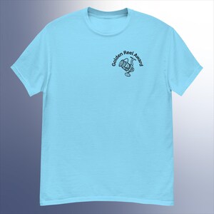 Golden Reel Award T-Shirt: Fisherman Gift, Cotton Tee