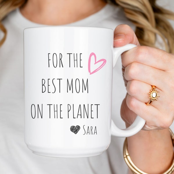 For the best mom on the planet days,coffee mugs,mom gift,mothers days gift,best mom,costume mugs,best gift,gift for mom,birthday gift