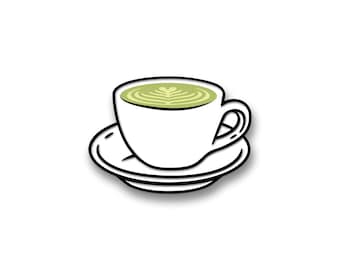 Matcha Cappuccino Pin