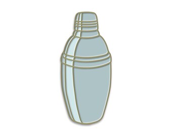 Cobbler Shaker Enamel Pin
