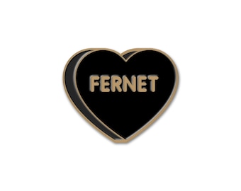 Fernet Sweethearts Pin