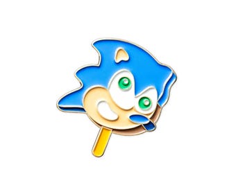 Sonic Popsicle Enamel Pin
