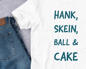 Hank, Skein, Ball & Cake Short-Sleeve Unisex T-Shirt