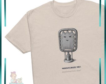 Moisturize Me! Moisturize Me! Lady Cassandra Doctor Who Inspired T-Shirt For Knitters, Based on the Knit Lady Cassandra Pattern