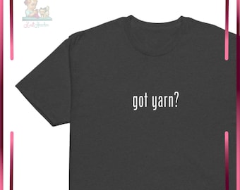 Funny Yarn Lover T-Shirt | Got Yarn Retro Tee | Gift for Knitter Crocheter Women | Knitting Gift Idea | Crochet Shirt