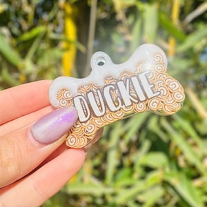 Cinnamon Roll Pet Tag