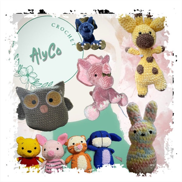 Adorable Amigurumi: Custom Crochet Stuffed Animal Made Just for You!