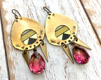 Gilded Garden earrings No. 2