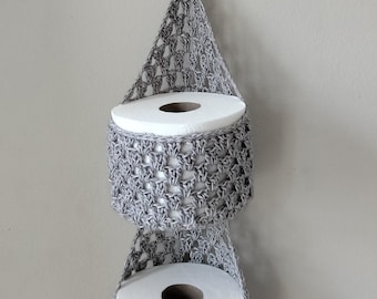 Crochet pattern- toilet paper holder