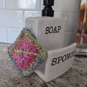 Crochet pattern- Scrub pad/scrubby