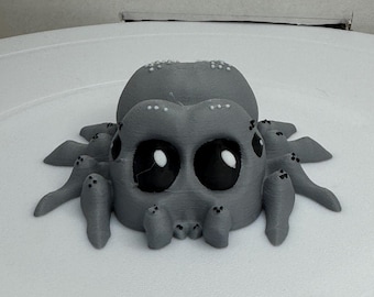3D Printed Halloween Spider – Custom Color Desk Decor