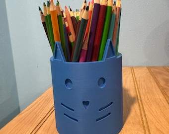 3D Cat Pen/Pencil Holder