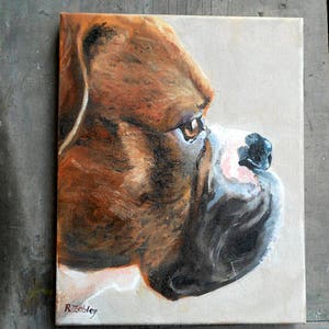 Custom Pet Portrait Oil Painting Realistic Dog and Cat Art Hand Painted Personalized from Pictures image 7