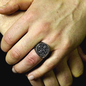 Saint Benedict Cross Men’s Ring