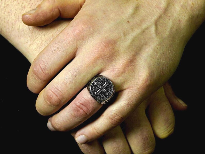 Saint Benedict Cross Men’s Ring