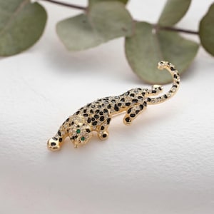 Leopard Brooch Vintage - Etsy