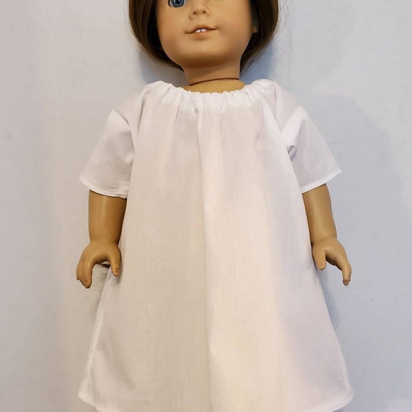 Colonial or Pioneer Chemise for American Girl Dolls