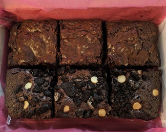 Deluxe 2 Flavor Brownie Box