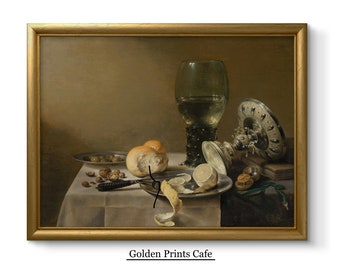 Still Life with Tazza (1636) Pieter Claesz (Dutch, 1596-1660)