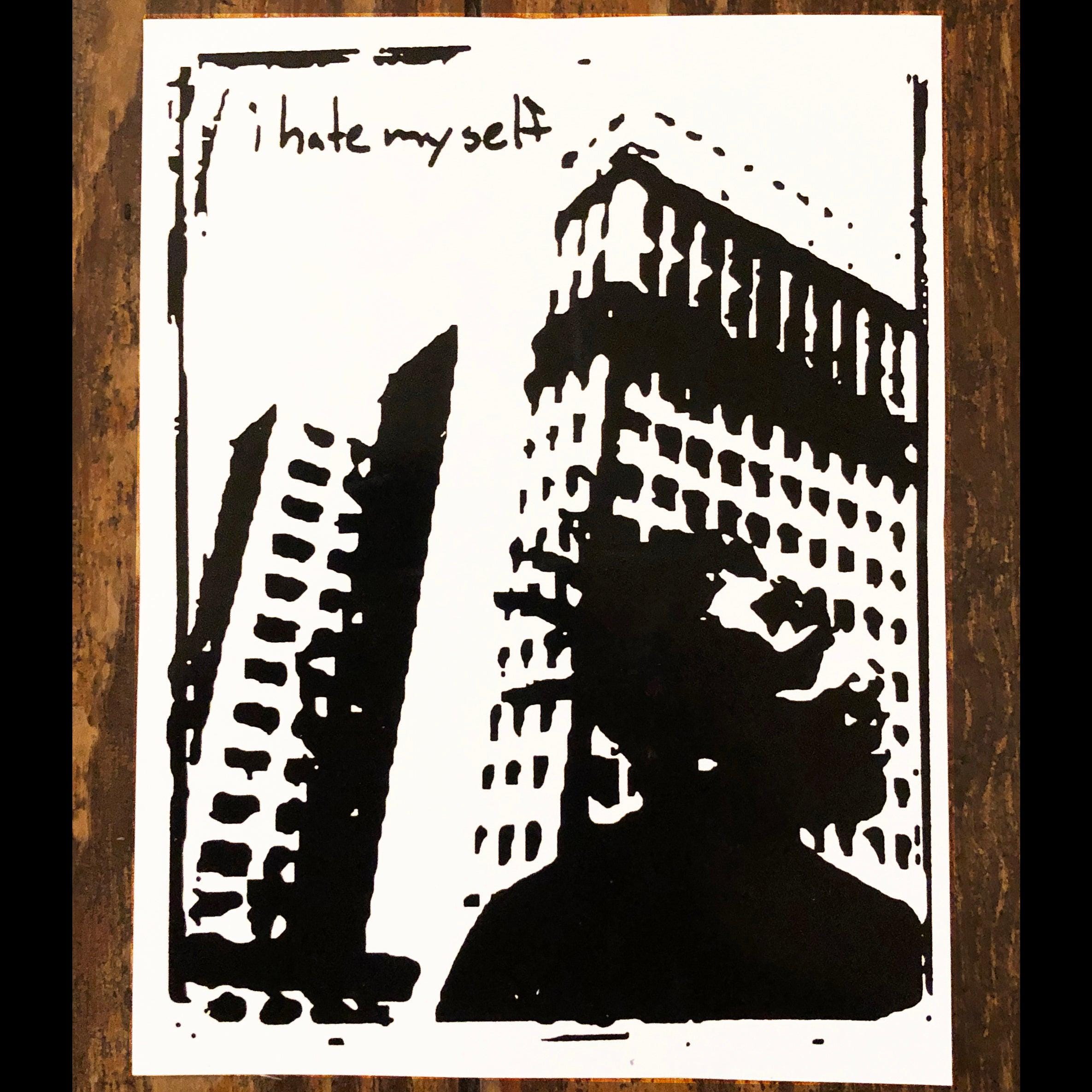 i hate myself 激情エモ　LP NO IDEA RECORDS I HATE MYSELF 