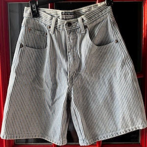 1980s Striped Shorts - Etsy