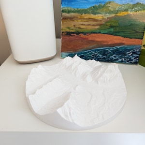 Banff 3D Topographisches Modell