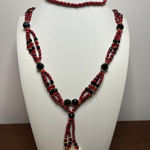 Collar de Eleggua y Oggun; Eleggua and Oggun Necklace