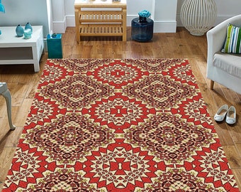 Vintage Home Rug, Digital Abstract Rug, Pattern Carpet, Popular Home Decor Ideas, Special Design Carpet, Living Room Rug, Bedroom Rug,Carpet