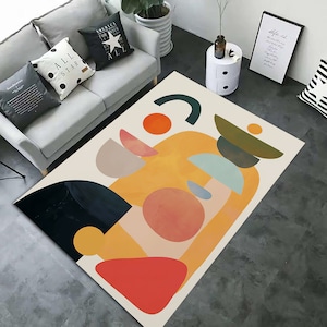 Modern, Abstract, ARt, Prints, Style Abstract Rug, Door Mat, Wall Rug, Modern Rug, Living Room Rug, Area Rug, Art Rug, Interior Design Ideas